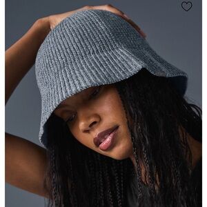 ALO Yoga steel grey/anthracite knit cloche